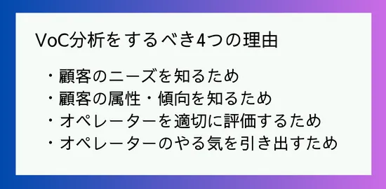 VoC分析理由画像